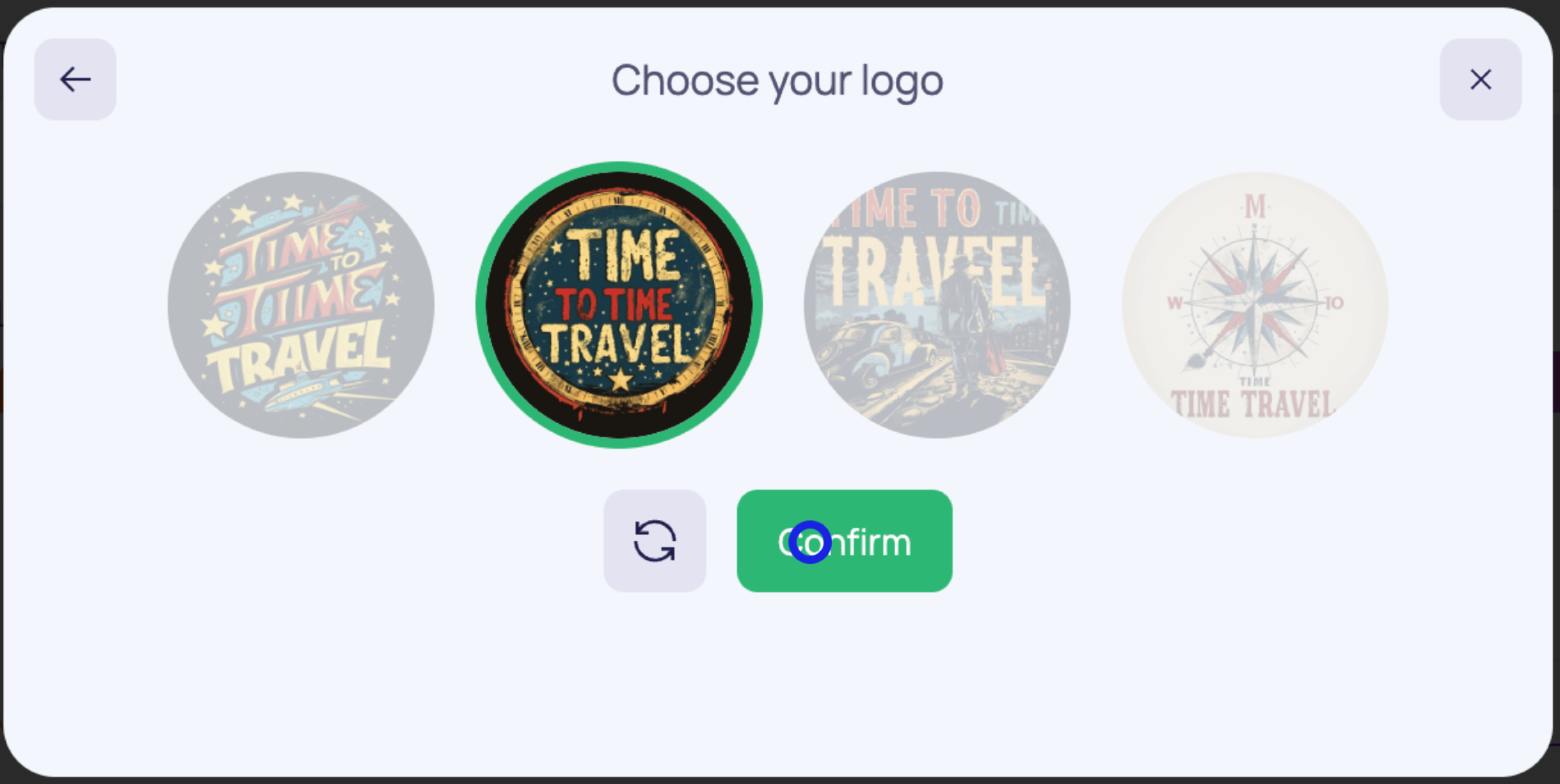 vektor time to travel choose logo.png